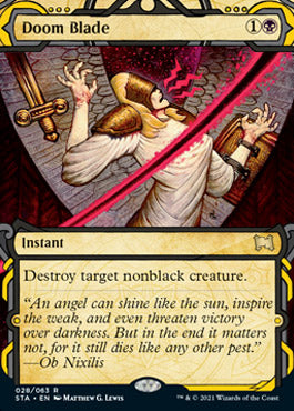 Doom Blade (Etched Foil) [Strixhaven Mystical Archive] | Exor Games Bridgewater