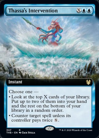 Thassa's Intervention (Extended Art) [Theros Beyond Death] | Exor Games Bridgewater