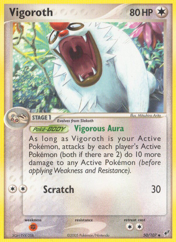 Vigoroth (50/107) [EX: Deoxys] | Exor Games Bridgewater