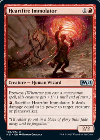 Heartfire Immolator [Core Set 2021] | Exor Games Bridgewater