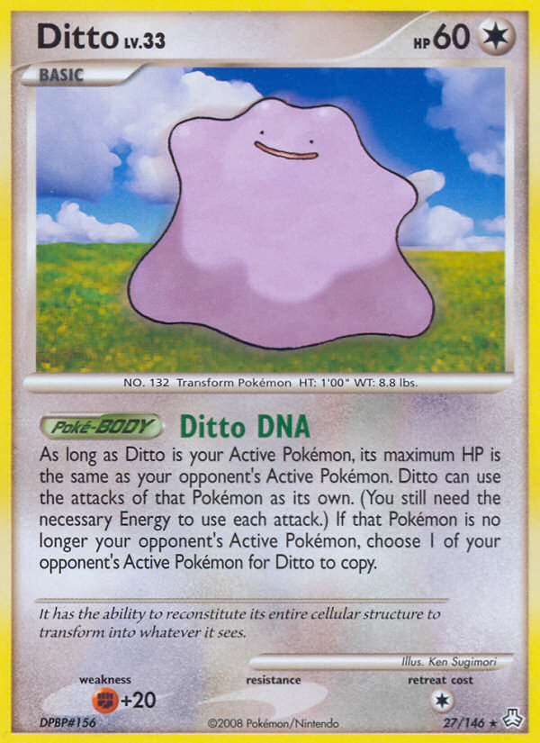 Ditto (27/146) [Diamond & Pearl: Legends Awakened] | Exor Games Bridgewater