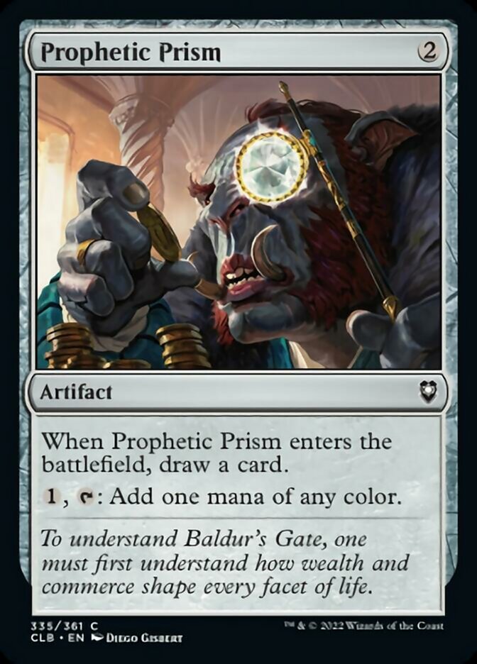 Prophetic Prism [Commander Legends: Battle for Baldur's Gate] | Exor Games Bridgewater