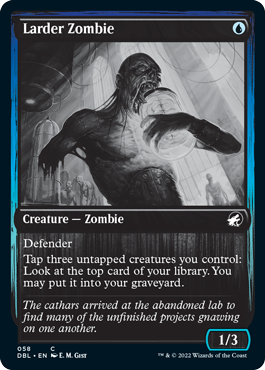 Larder Zombie [Innistrad: Double Feature] | Exor Games Bridgewater