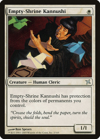 Empty-Shrine Kannushi [Betrayers of Kamigawa] | Exor Games Bridgewater