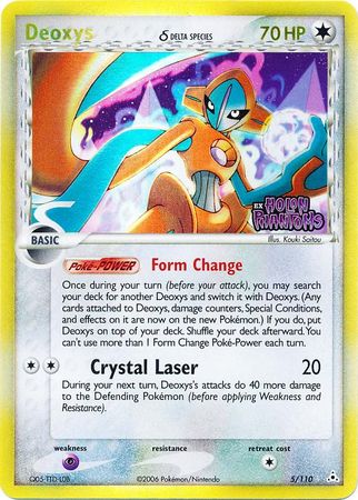 Deoxys (5/110) (Delta Species) (Stamped) [EX: Holon Phantoms] | Exor Games Bridgewater