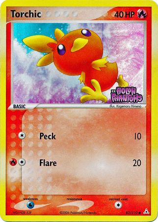 Torchic (83/110) (Stamped) [EX: Holon Phantoms] | Exor Games Bridgewater