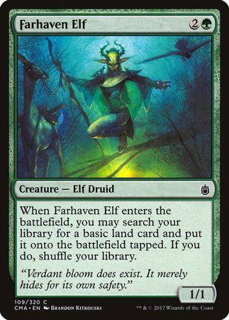 Farhaven Elf [Commander Anthology] | Exor Games Bridgewater