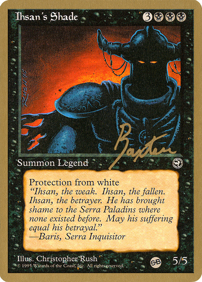 Ihsan's Shade (George Baxter) (SB) [Pro Tour Collector Set] | Exor Games Bridgewater