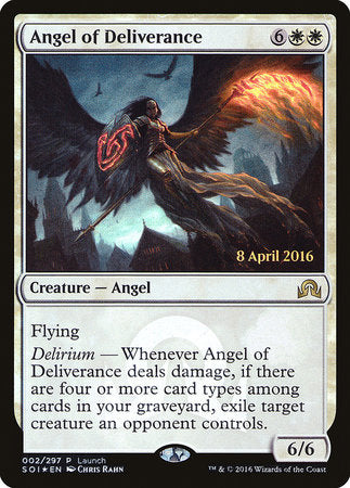 Angel of Deliverance [Shadows over Innistrad Promos] | Exor Games Bridgewater