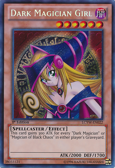 Dark Magician Girl [LCYW-EN022] Secret Rare | Exor Games Bridgewater