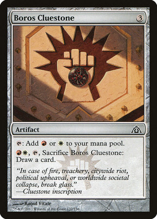 Boros Cluestone [Dragon's Maze] | Exor Games Bridgewater