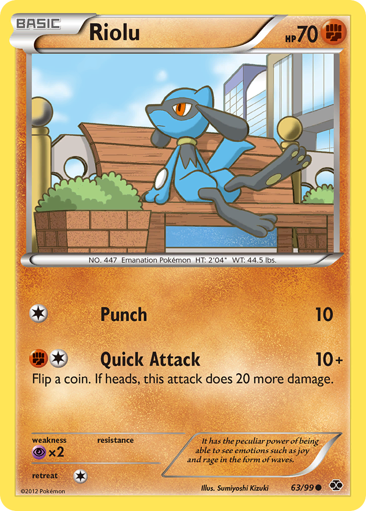 Riolu (63/99) [Black & White: Next Destinies] | Exor Games Bridgewater