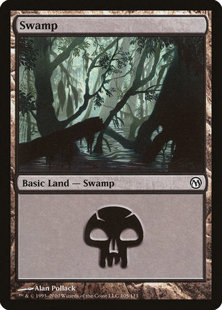 Swamp (105) [Duels of the Planeswalkers] | Exor Games Bridgewater