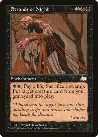 Strands of Night [Weatherlight] | Exor Games Bridgewater