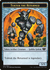 Daretti, Scrap Savant Emblem // Tuktuk the Returned Double-sided Token [Commander 2014 Tokens] | Exor Games Bridgewater