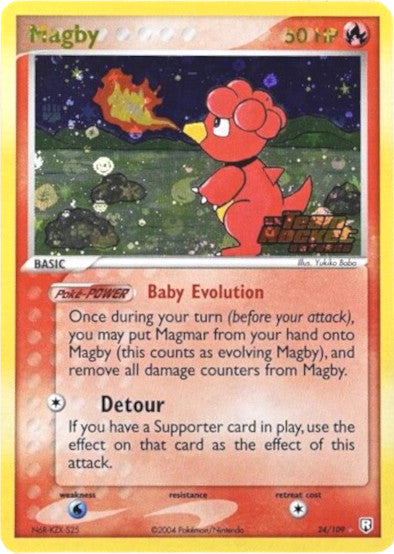 Magby (24/109) (Stamped) [EX: Team Rocket Returns] | Exor Games Bridgewater