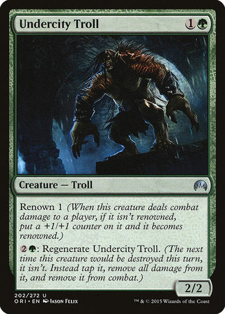 Undercity Troll [Magic Origins] | Exor Games Bridgewater