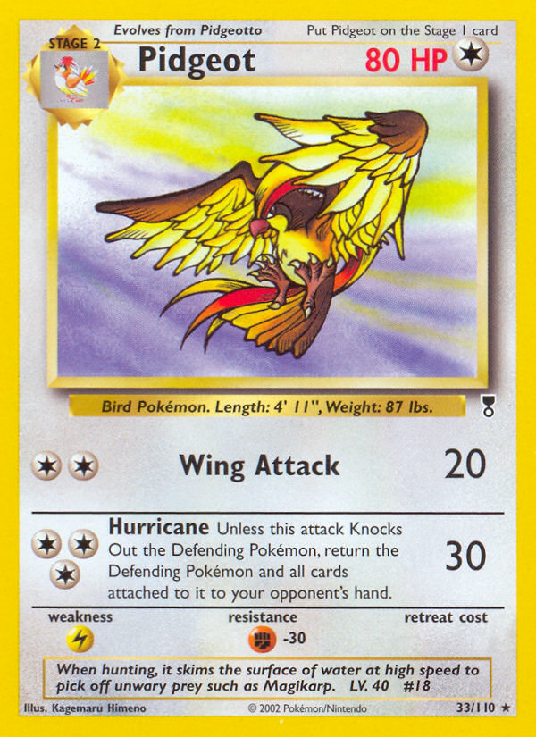 Pidgeot (33/110) [Legendary Collection] | Exor Games Bridgewater