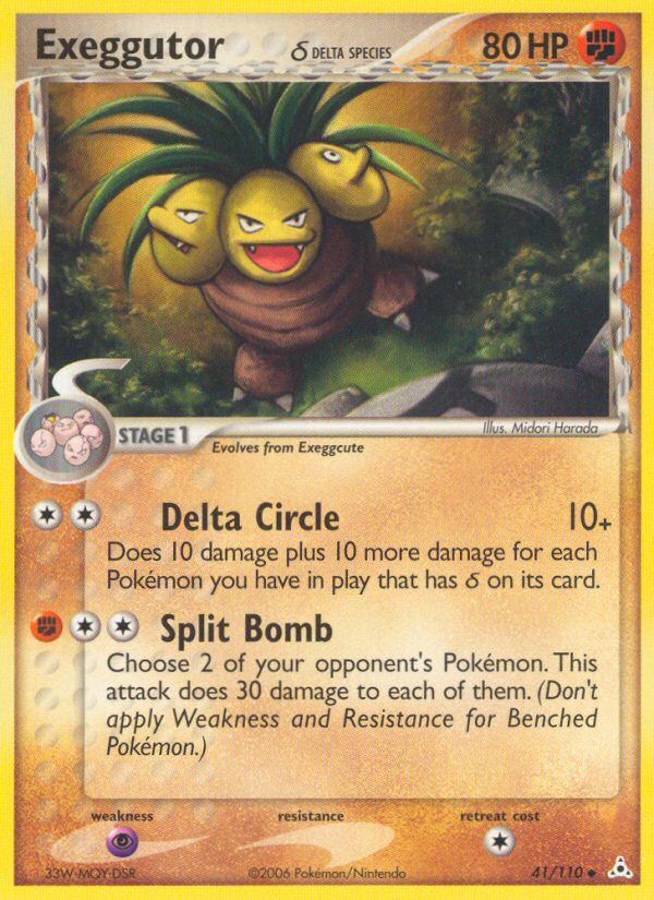 Exeggutor (41/110) (Delta Species) [EX: Holon Phantoms] | Exor Games Bridgewater