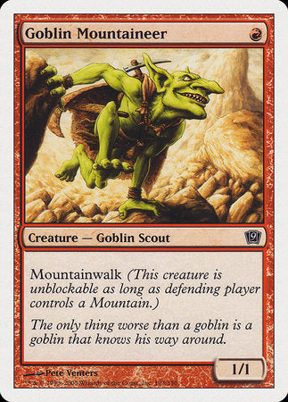 Goblin Mountaineer [Ninth Edition] | Exor Games Bridgewater