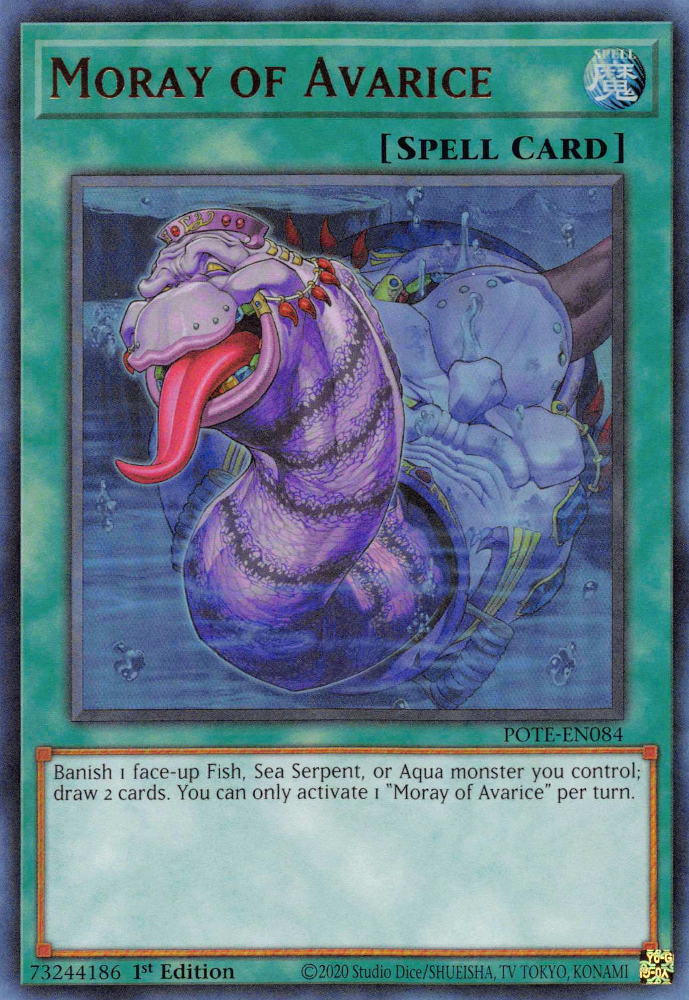 Moray of Avarice [POTE-EN084] Ultra Rare | Exor Games Bridgewater