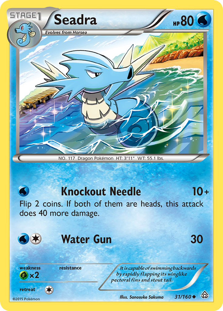 Seadra (31/160) [XY: Primal Clash] | Exor Games Bridgewater