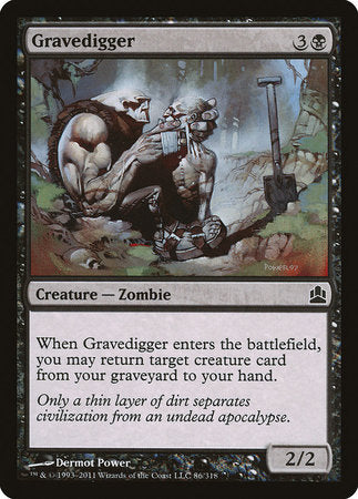 Gravedigger [Commander 2011] | Exor Games Bridgewater