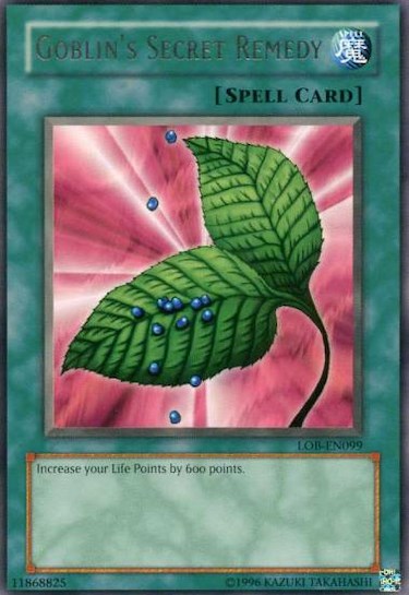 Goblin's Secret Remedy [LOB-EN099] Rare | Exor Games Bridgewater