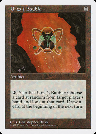 Urza's Bauble [Fifth Edition] | Exor Games Bridgewater