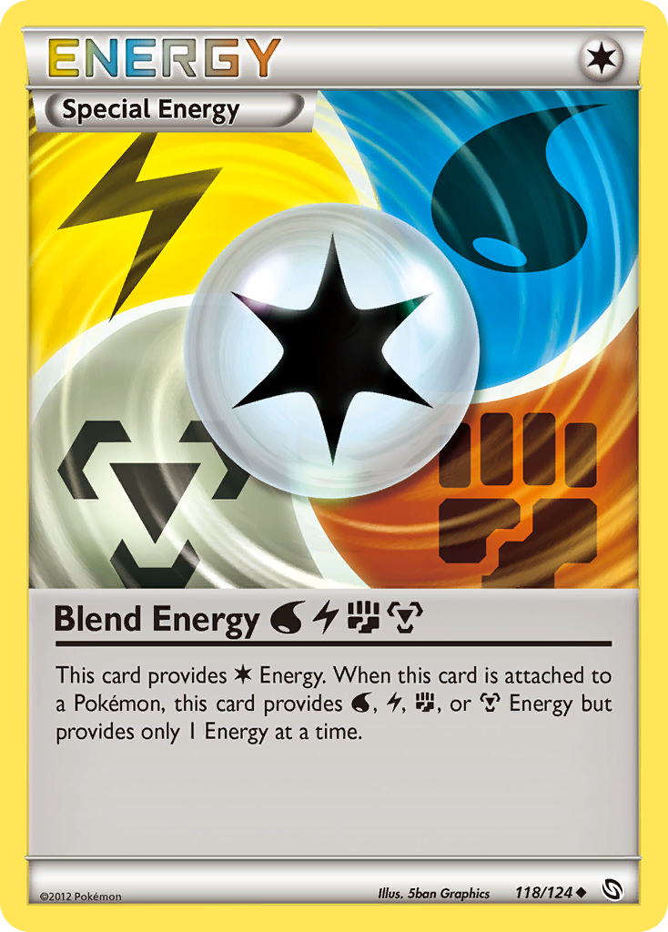 Blend Energy WaterLightningFightingMetal (118/124) [Black & White: Dragons Exalted] | Exor Games Bridgewater