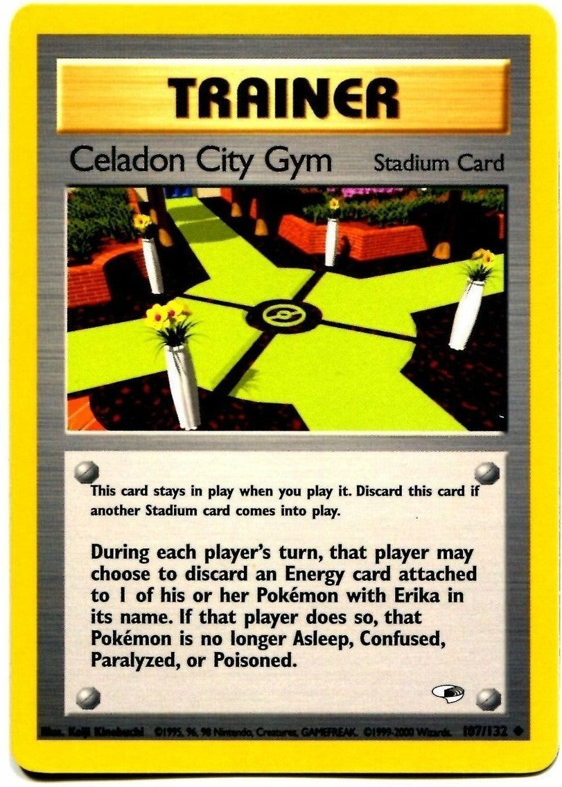 Celadon City Gym (107/132) [Gym Heroes Unlimited] | Exor Games Bridgewater