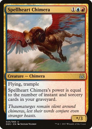 Spellheart Chimera [Duel Decks: Mind vs. Might] | Exor Games Bridgewater