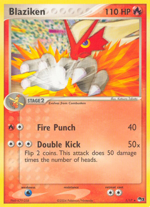 Blaziken (1/17) [POP Series 1] | Exor Games Bridgewater