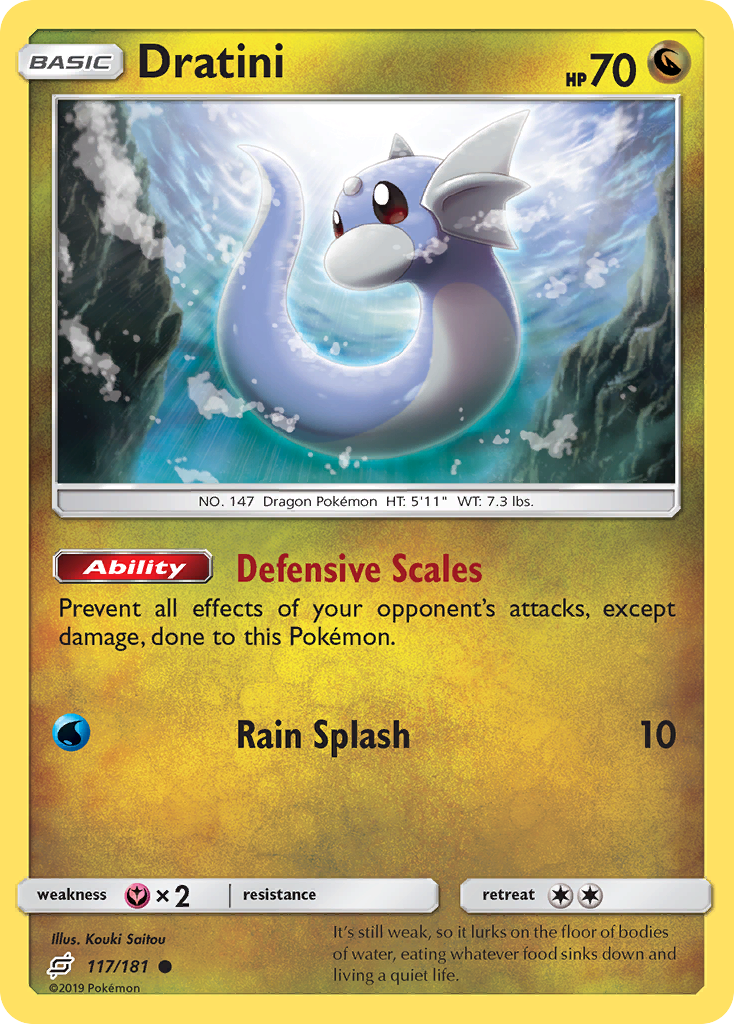 Dratini (117/181) [Sun & Moon: Team Up] | Exor Games Bridgewater