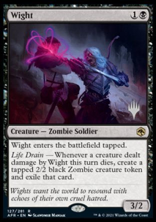 Wight (Promo Pack) [Dungeons & Dragons: Adventures in the Forgotten Realms Promos] | Exor Games Bridgewater