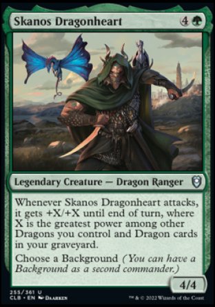Skanos Dragonheart [Commander Legends: Battle for Baldur's Gate] | Exor Games Bridgewater
