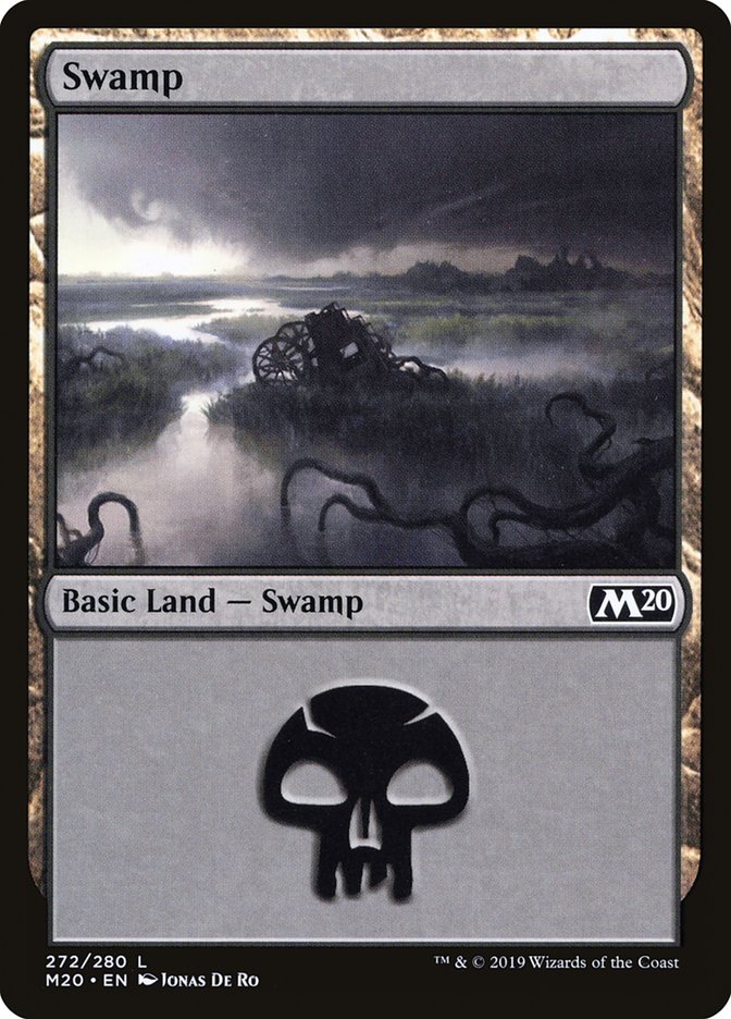 Swamp (#272) [Core Set 2020] | Exor Games Bridgewater