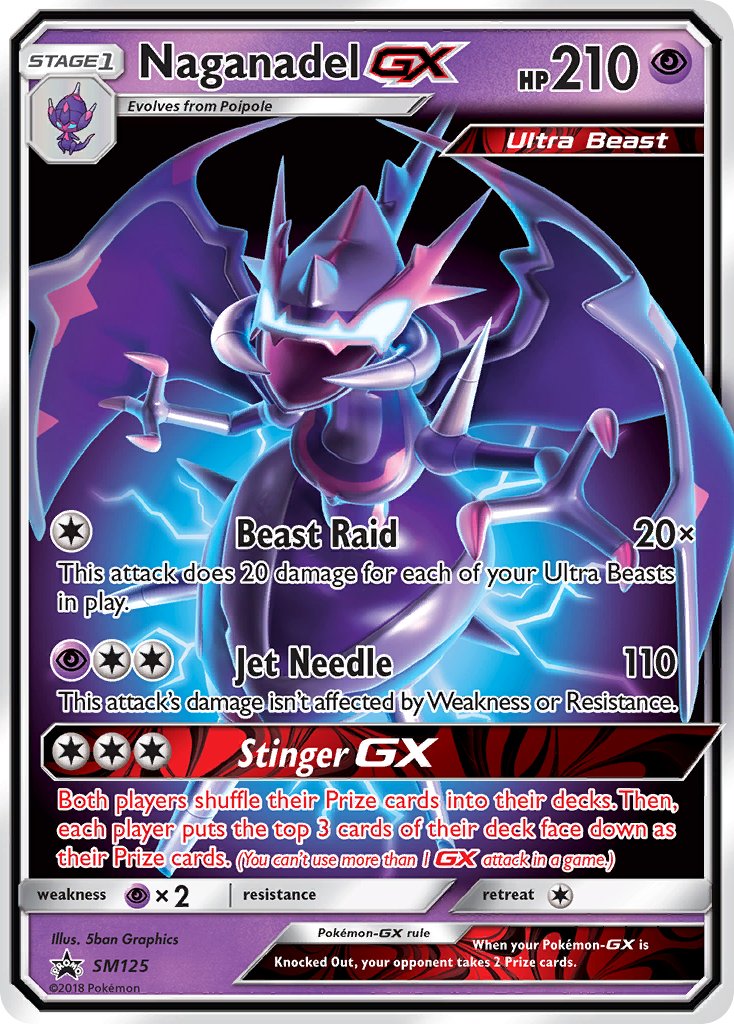 Naganadel GX (SM125) [Sun & Moon: Black Star Promos] | Exor Games Bridgewater