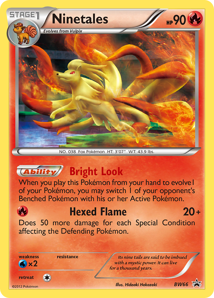 Ninetales (BW66) [Black & White: Black Star Promos] | Exor Games Bridgewater