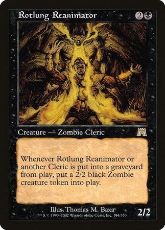 Rotlung Reanimator [Onslaught] | Exor Games Bridgewater