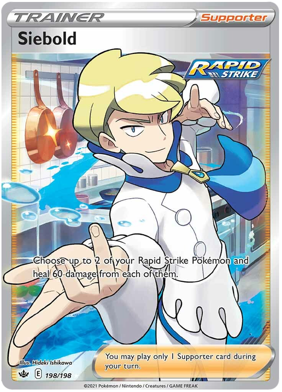 Siebold (198/198) [Sword & Shield: Chilling Reign] | Exor Games Bridgewater