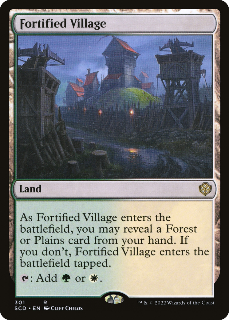 Fortified Village [Starter Commander Decks] | Exor Games Bridgewater