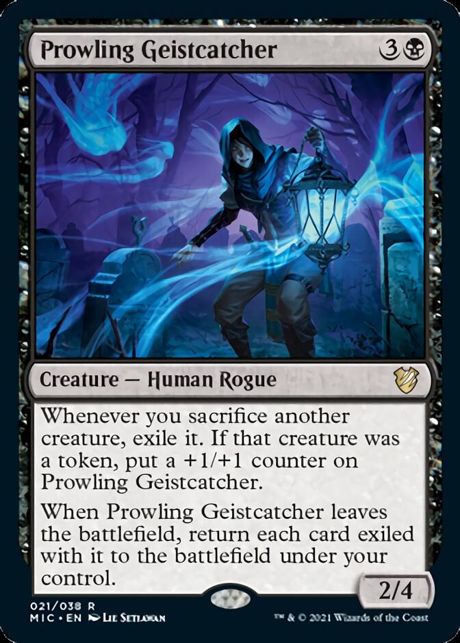 Prowling Geistcatcher [Innistrad: Midnight Hunt Commander] | Exor Games Bridgewater