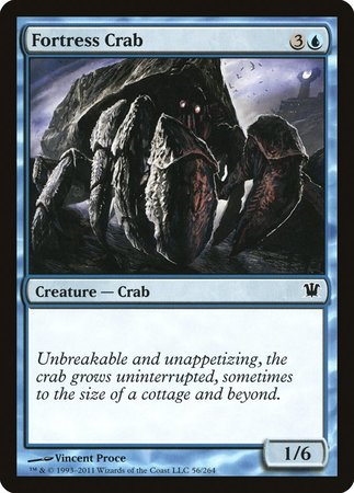 Fortress Crab [Innistrad] | Exor Games Bridgewater