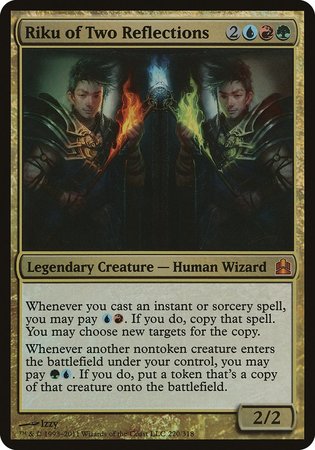 Riku of Two Reflections (Oversized) [Commander 2011 Oversized] | Exor Games Bridgewater