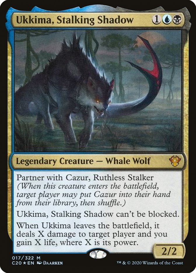 Ukkima, Stalking Shadow [Commander 2020] | Exor Games Bridgewater