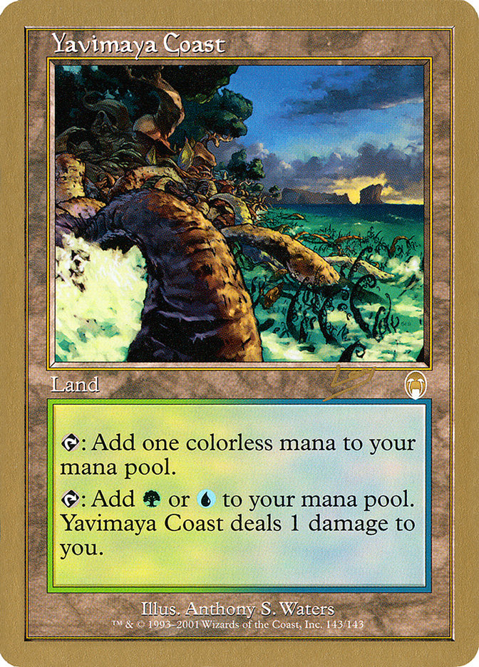 Yavimaya Coast (Raphael Levy) [World Championship Decks 2002] | Exor Games Bridgewater