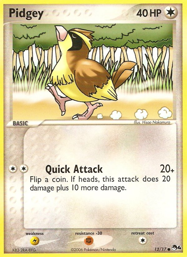 Pidgey (12/17) [POP Series 4] | Exor Games Bridgewater