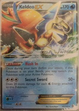 Keldeo EX (49/149) (American Gothic - Ian Whiton) [World Championships 2013] | Exor Games Bridgewater