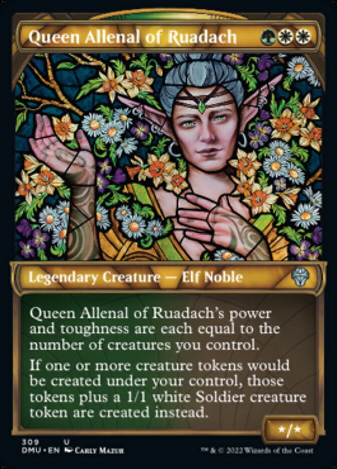 Queen Allenal of Ruadach (Showcase) [Dominaria United] | Exor Games Bridgewater